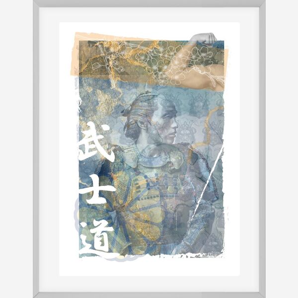 Bushido; 48 x 66 cm; V ceno je všteto: aluminijasti okvir Nielsen, beli paspartu in antirefleksno steklo.