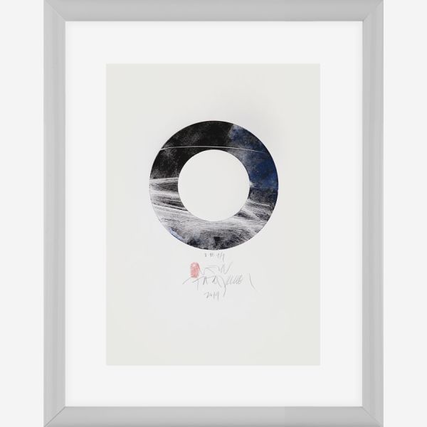Enso (29), 42 x 30 cm, V ceno je všteto: aluminijasti okvir Nielsen, beli paspartu in antirefleksno steklo