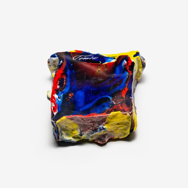 Obtežilnik - barvni (1), 7 x 7 x 3 cm